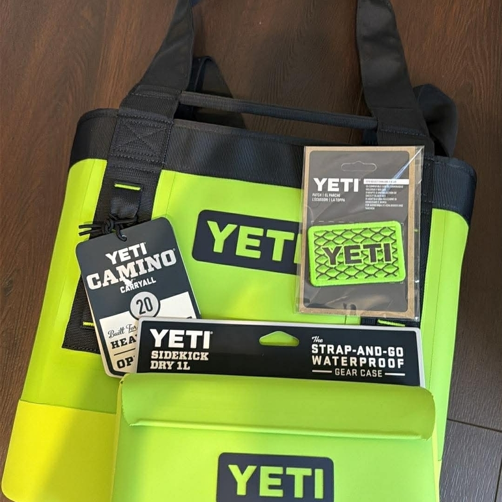 Yeti Venom Camino 20 & Sidekick 1L Brand New **patch not included**